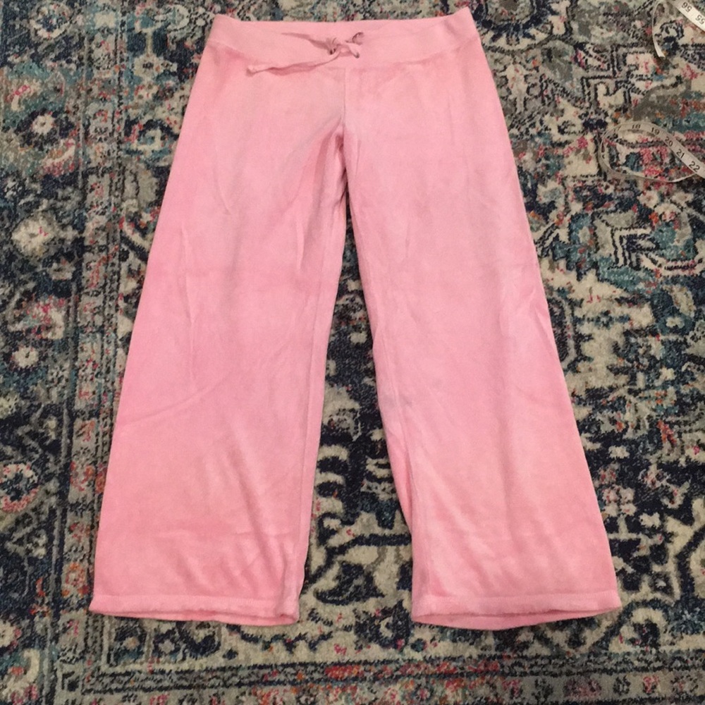 Juicy Couture terry drawstring capris